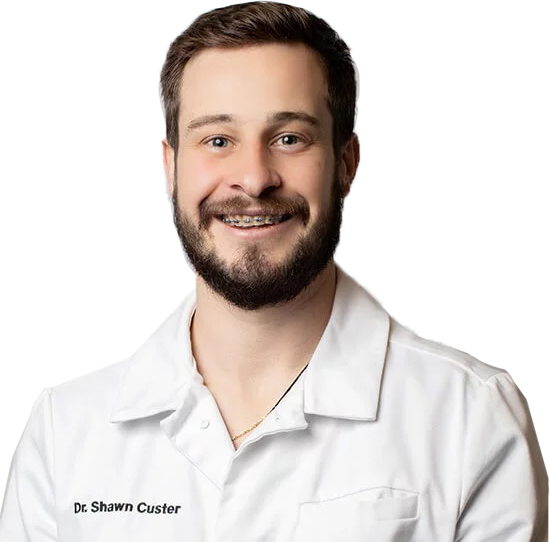 dr shawn custer of colorado wisdom teeth center with transparent background
